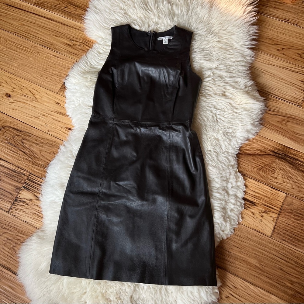 Banana Republic Leather Dress Size 2